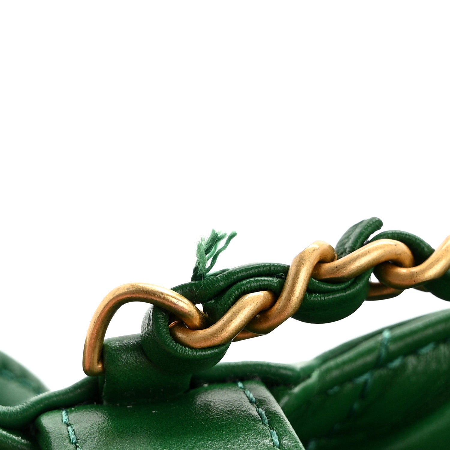 Chanel Shiny Aged Calfskin Quilted Nano Kelly Shopper Green 12 of 15