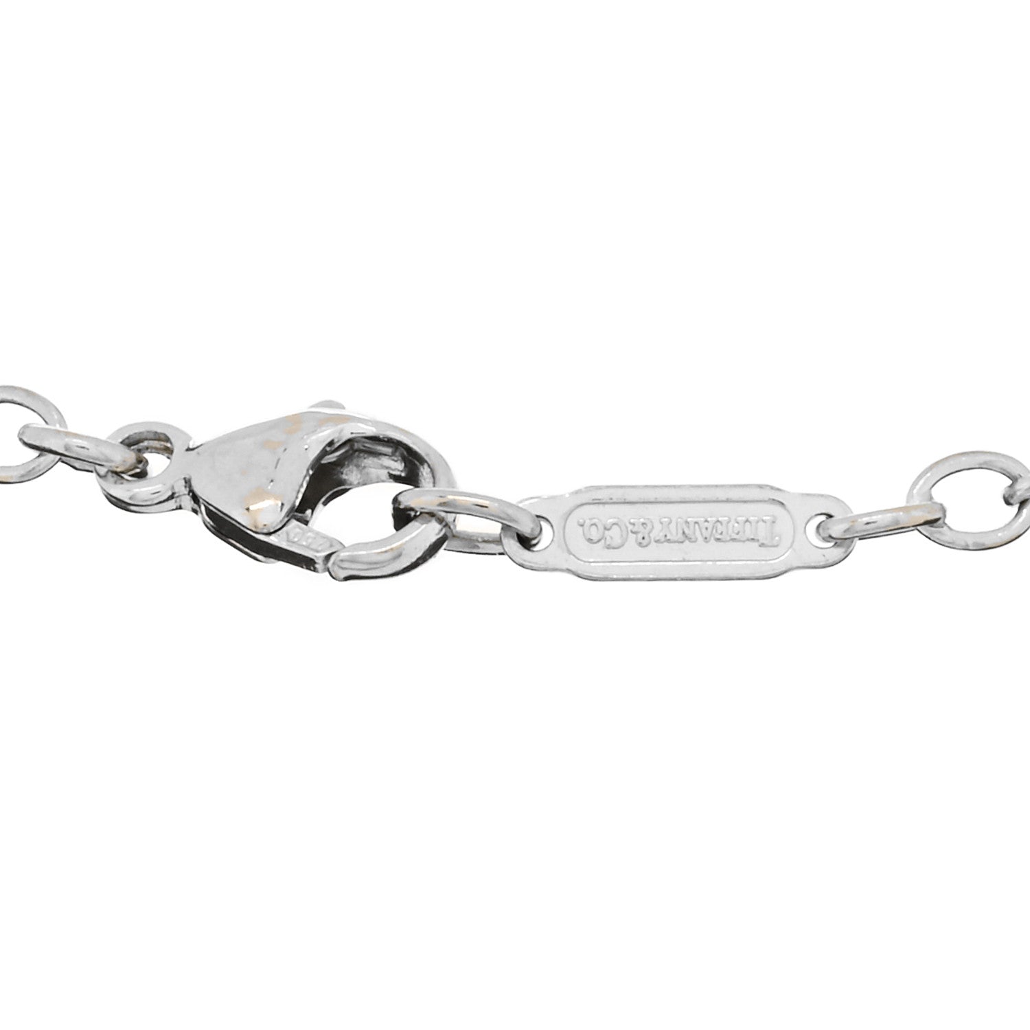 Tiffany 18K White Gold Diamond Dragonfly Charm Bracelet 3 of 4