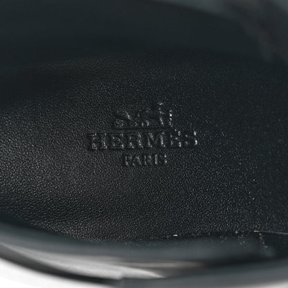 Hermes Calfskin Frenchie 50 Ankle Boots 36 Black 7 of 10