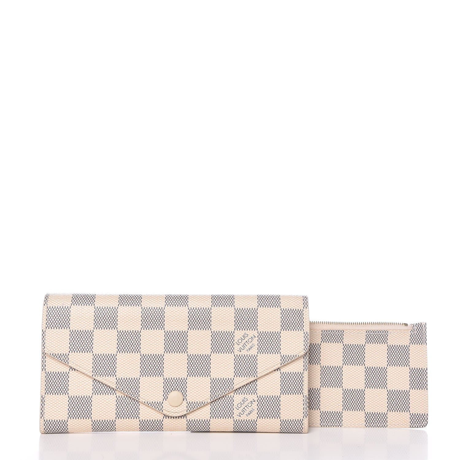 Louis Vuitton Damier Azur Josephine Wallet 3 of 9