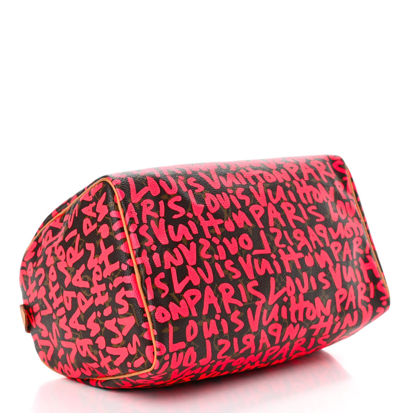 Monogram Graffiti Speedy 30 Fuchsia