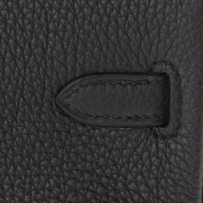 Hermes Togo Birkin 25 Black 12 of 34