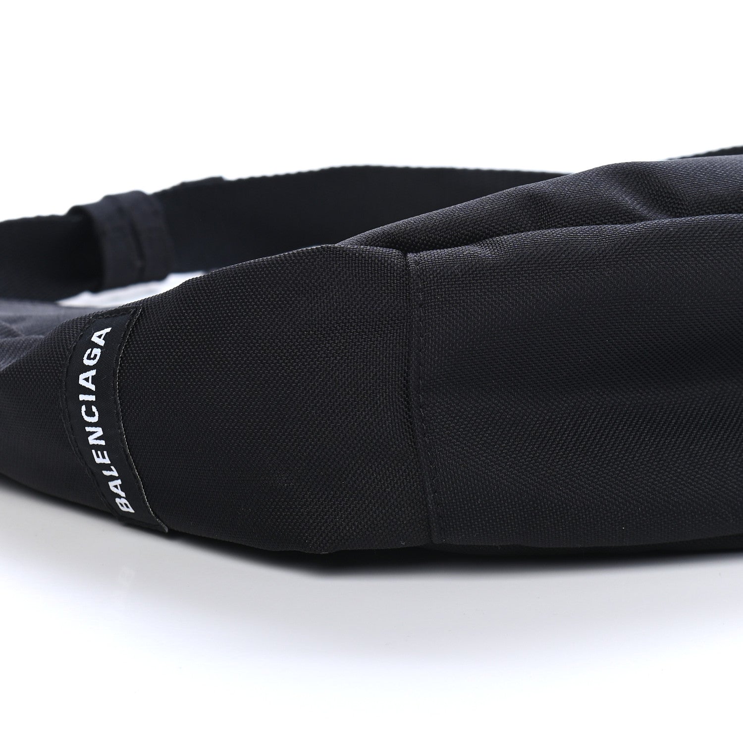 Balenciaga Recycled Nylon NASA X Space Sling Bag Black 7 of 8