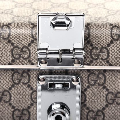 Gucci GG Supreme Monogram Globe-Trotter Beauty Case Brown 15 of 22