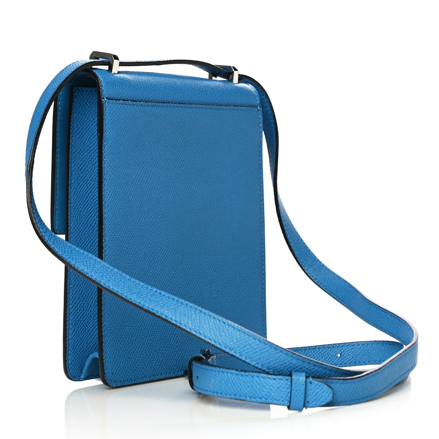 Grainy Calfskin TB Robin Bag Blue