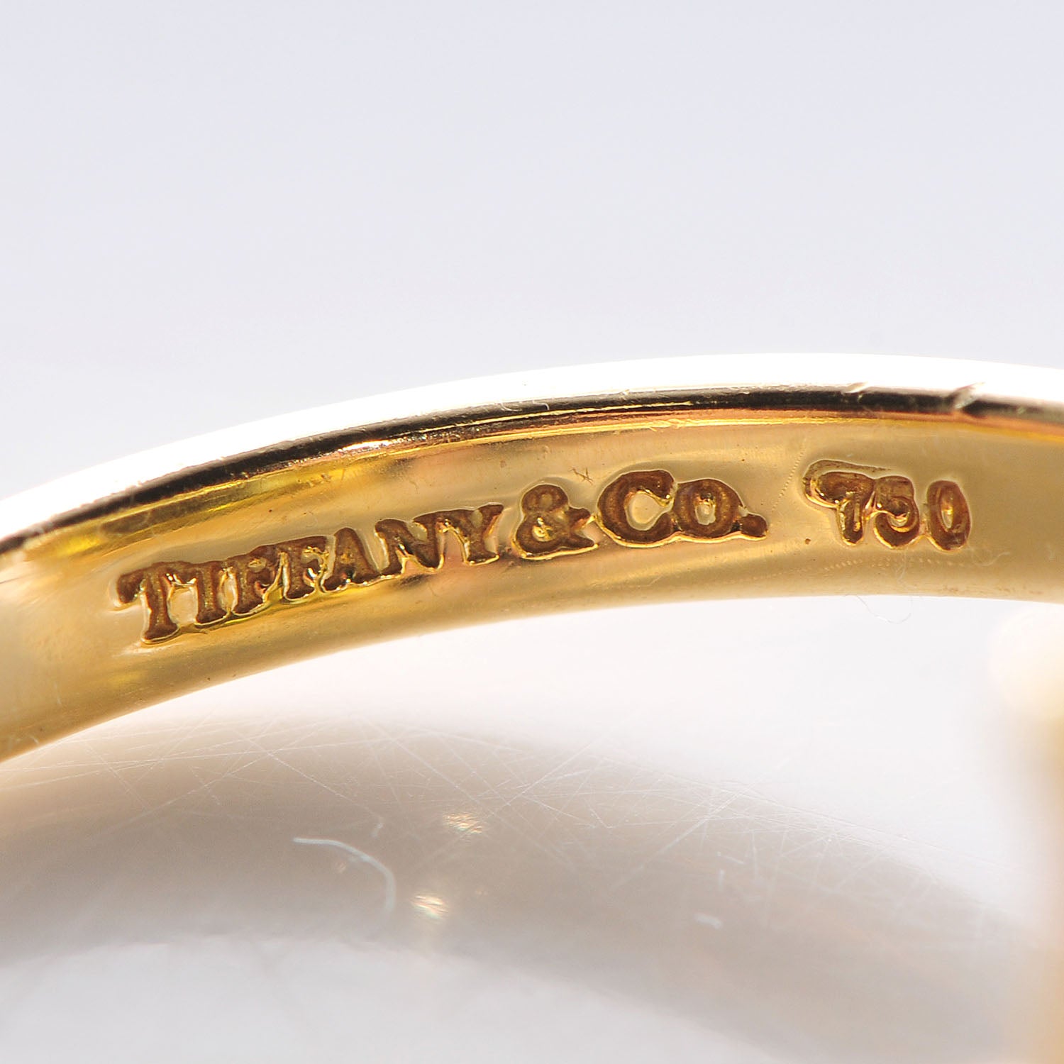 Tiffany Paloma Picasso 18k Yellow Gold Large 12mm Yellow Quartz Sugar Stacks Ring Size 6 3 of 5
