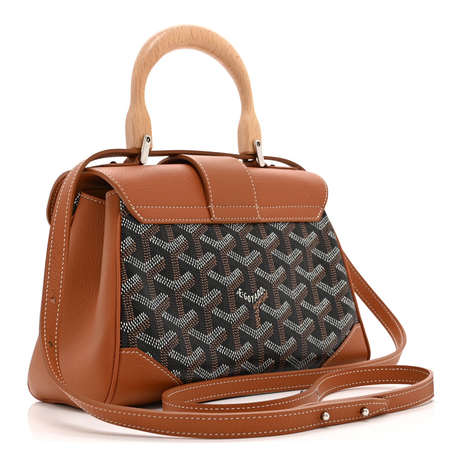 Goyard Goyardine Mini Saigon Black Gold 3 of 10