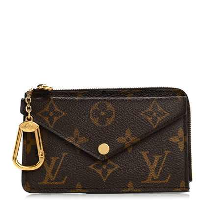 Louis Vuitton Monogram Recto Verso Card Holder Black 1 of 6
