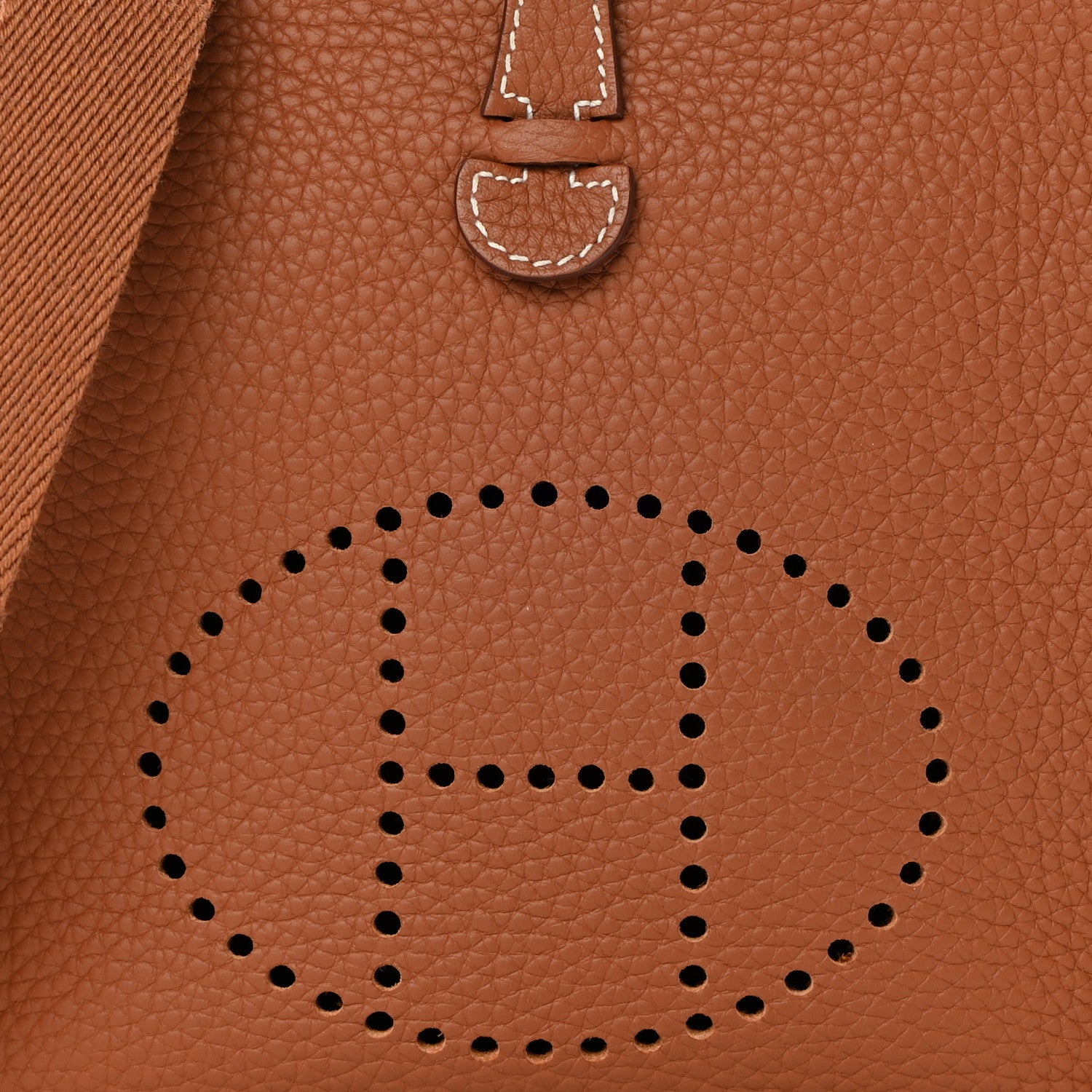 Hermes Taurillon Clemence Evelyne TPM Gold 8 of 11