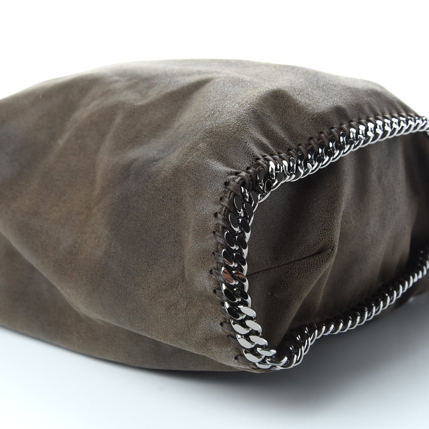 Shaggy Deer Big Falabella Tote Brown