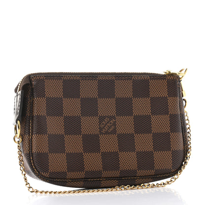 Louis Vuitton Damier Ebene Mini Pochette Accessories 3 of 8