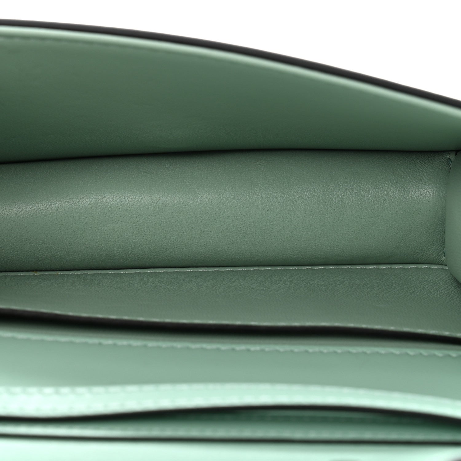 Valentino Garavani Calfskin Crystal Vlogo Loco Shoulder Bag Morning Dew 5 of 13