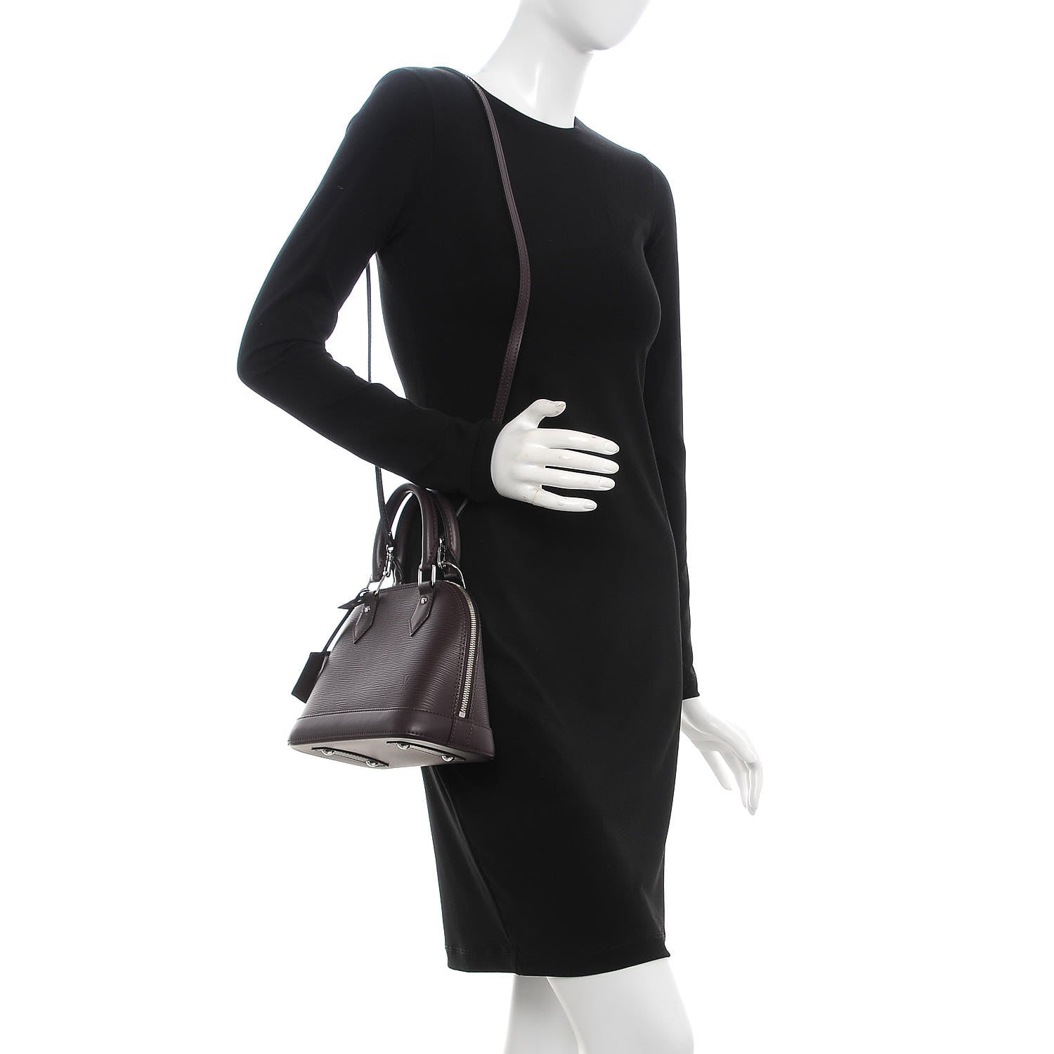 Louis Vuitton Epi Alma BB Quetsche 2 of 7