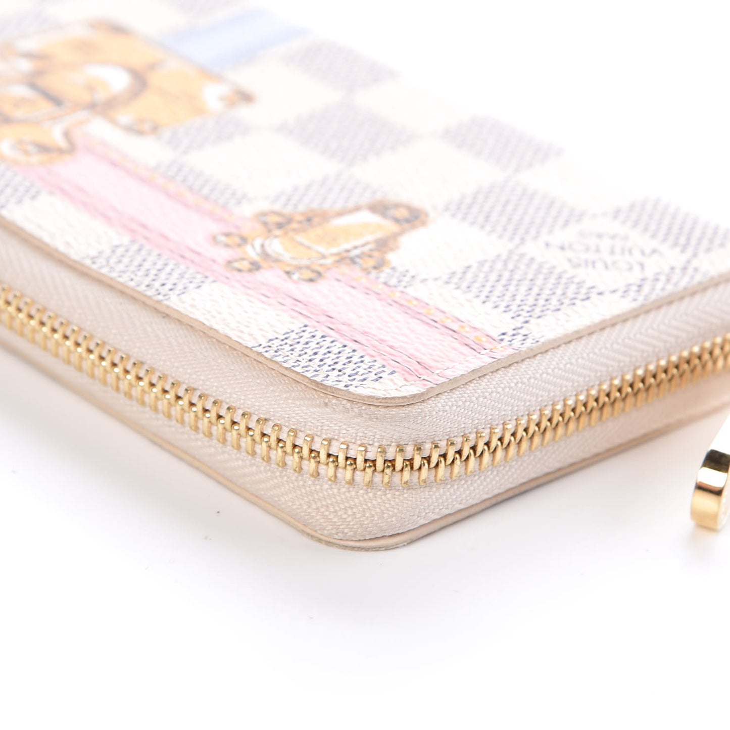 Damier Azur Summer Trunks Clemence Wallet