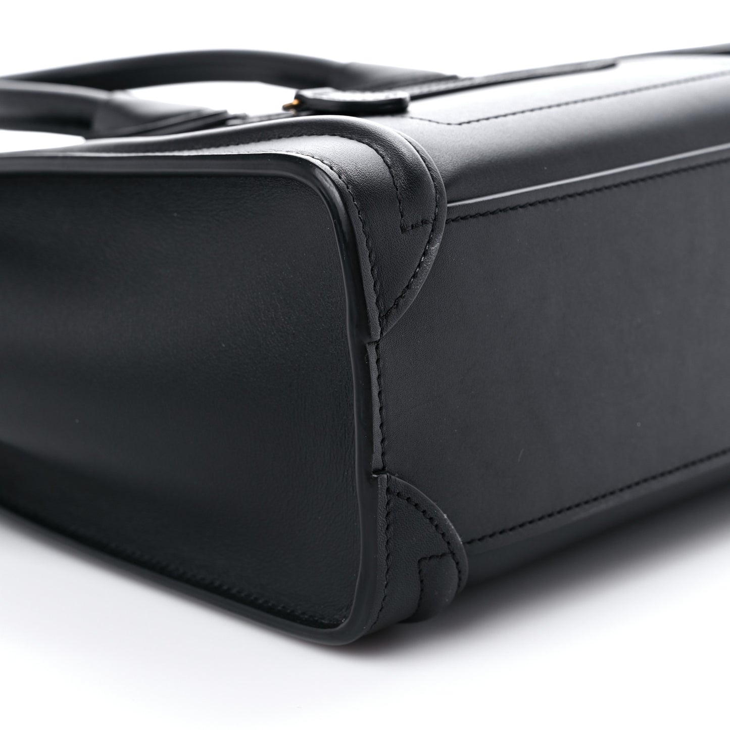 Smooth Calfskin Nano Luggage Black