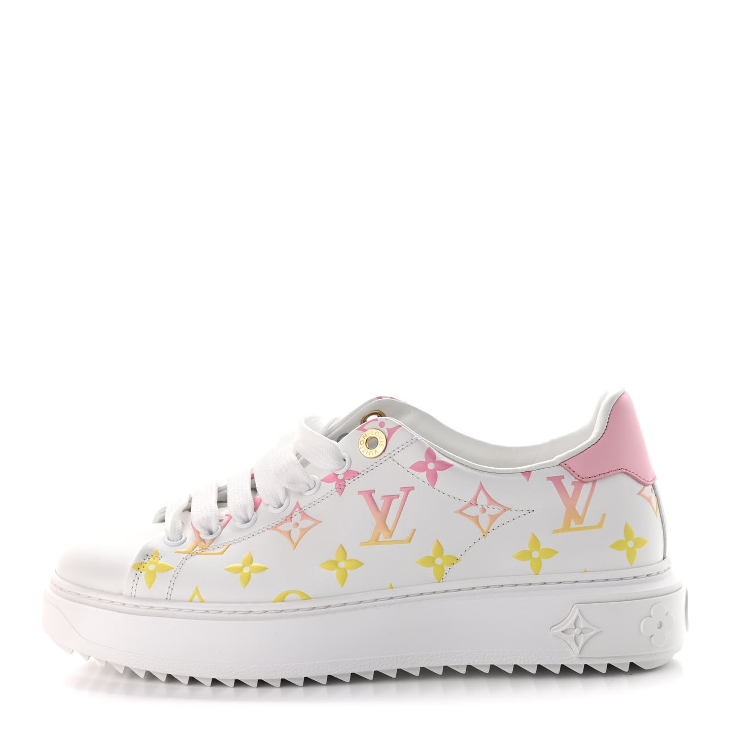 Monogram By The Pool Time Out Sneakers 38 Rose