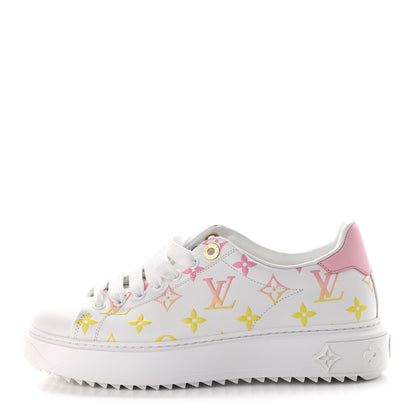 Louis Vuitton Monogram By The Pool Time Out Sneakers 38 Rose 1 of 10