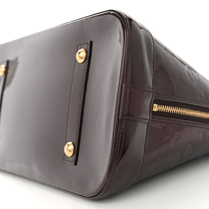Louis Vuitton Vernis Alma GM Amarante 10 of 12