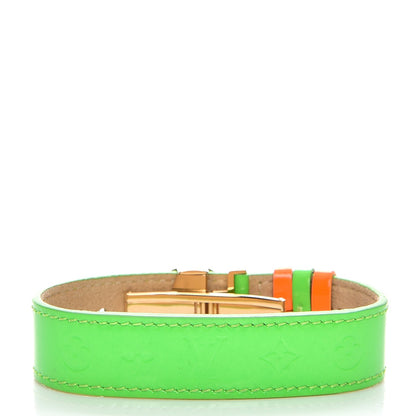 Louis Vuitton Vernis Fluo Wish Bracelet Green 4 of 6