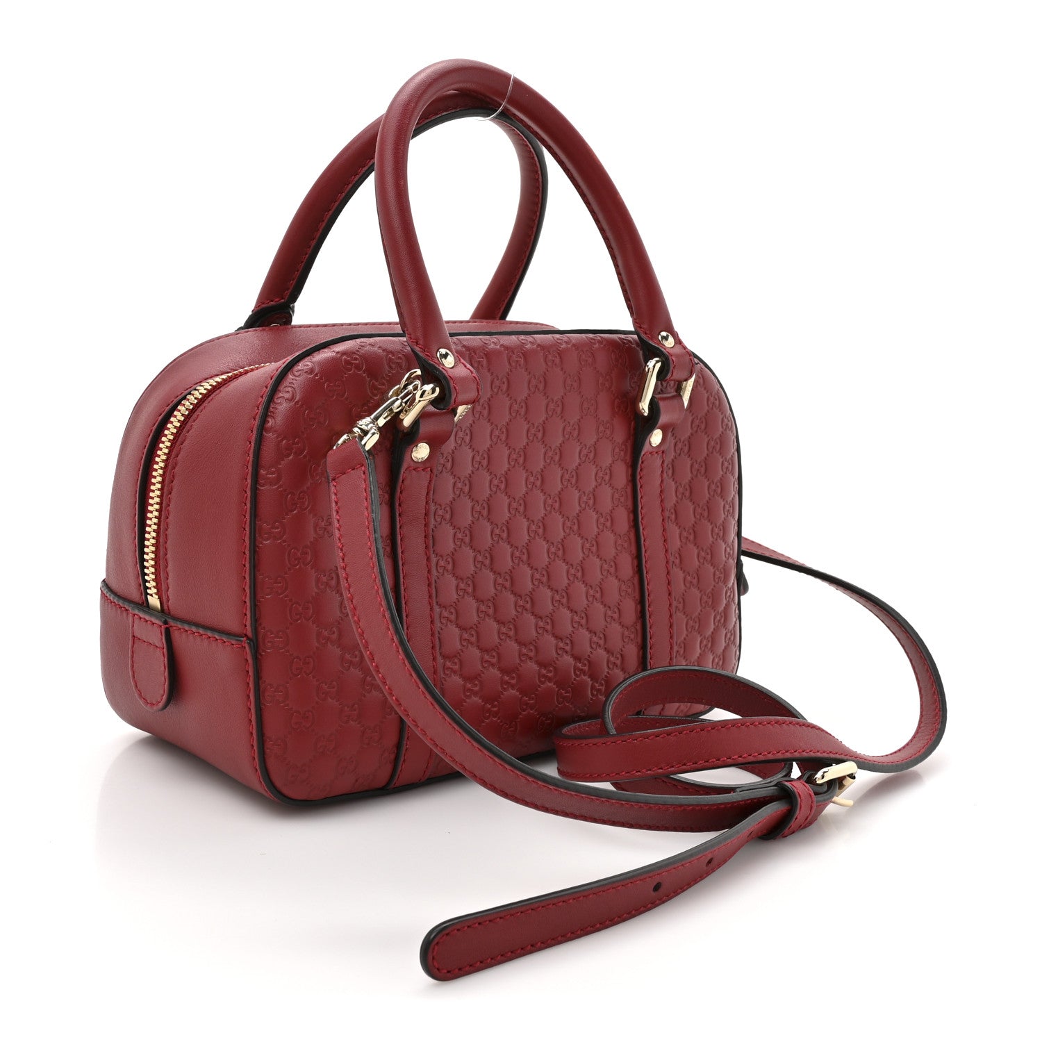 Gucci Soft Microguccissima Small Crossbody Bag Rosso 3 of 16