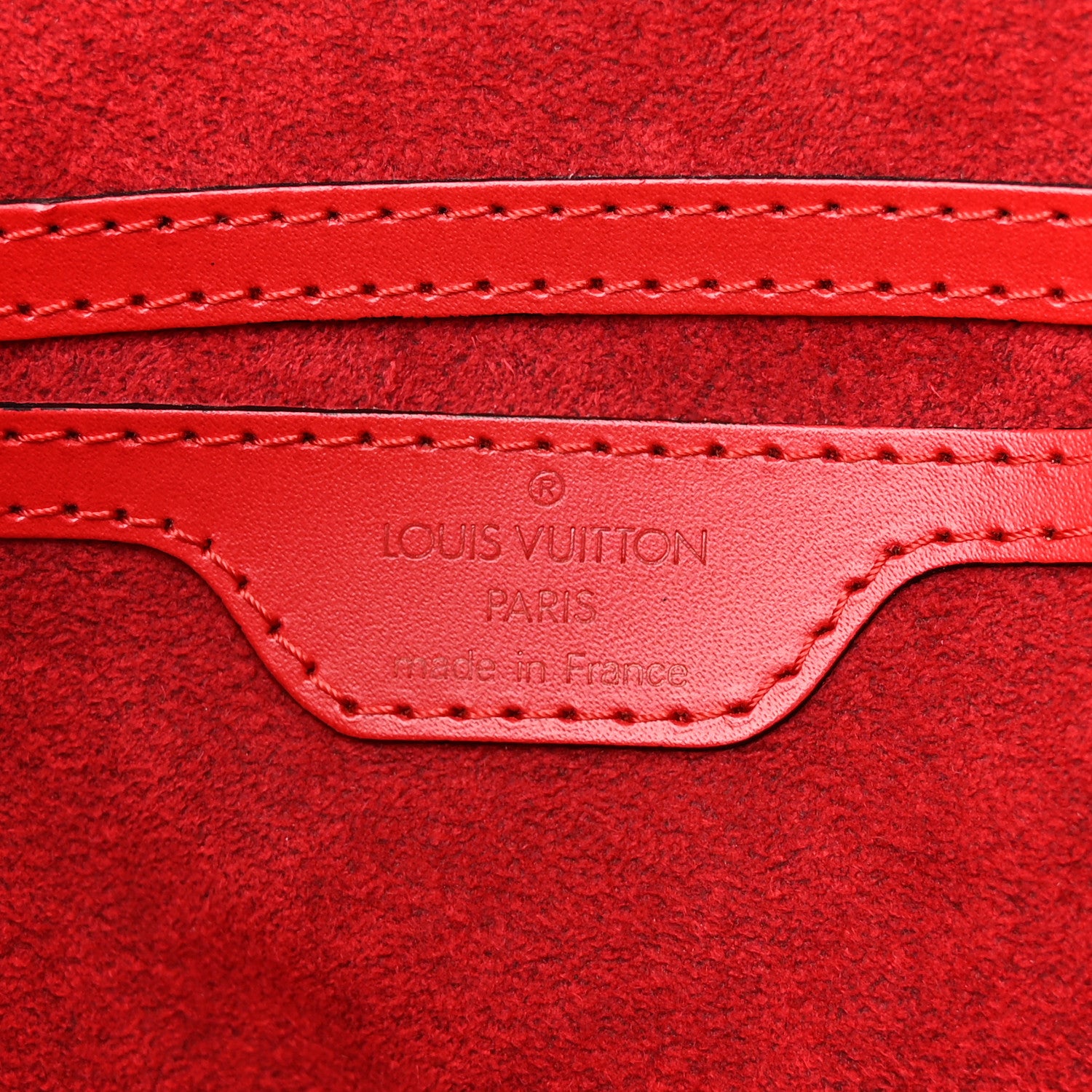 Louis Vuitton Epi Saint Jacques PM Castillan Red 6 of 10