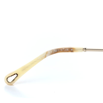 Chloe Metal Oversized Round Carlina Oversized Round Sunglasses CE114SD Gold 5 of 7