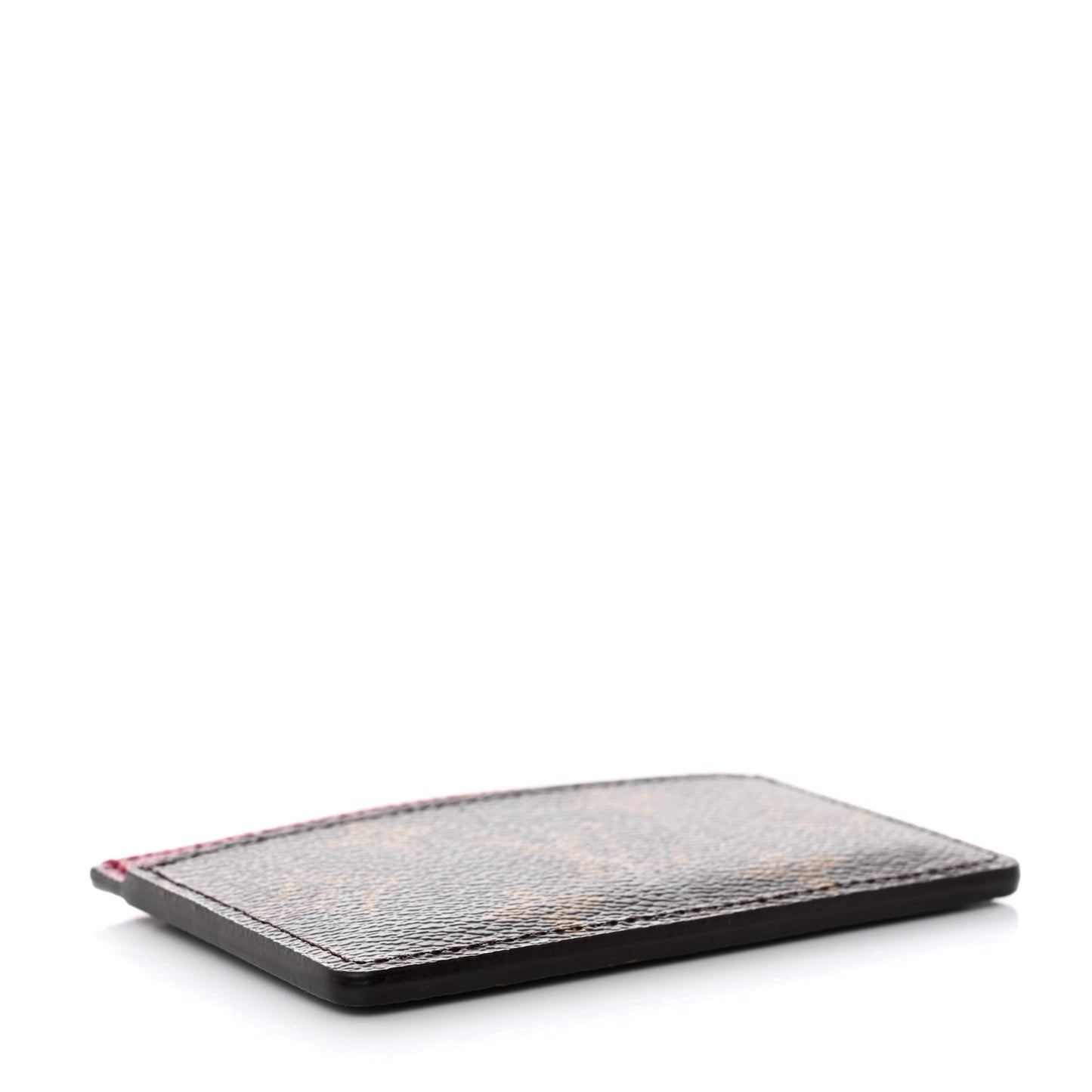 Monogram Card Holder Fuchsia