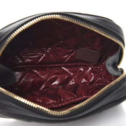 Chanel Caviar Quilted Small Curvy Pouch Cosmetic Case Black 5 of 7