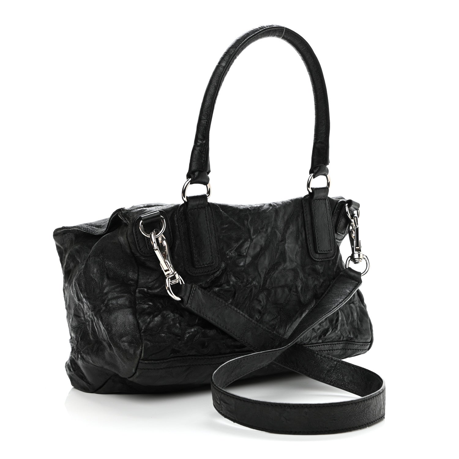 Givenchy Tumbled Sheepskin Medium Pandora Black 3 of 11