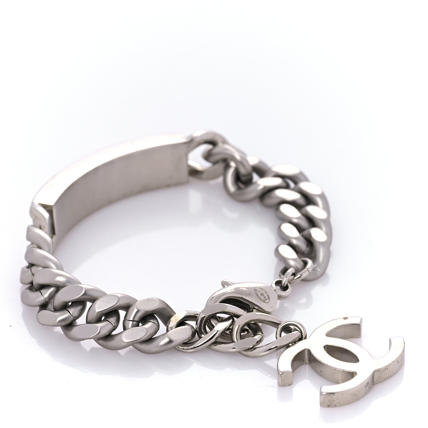Chain ID CC Bracelet Silver
