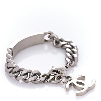 Chanel Chain ID CC Bracelet Silver 2 of 5