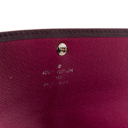 Louis Vuitton Epi Sarah Wallet Cassis 6 of 10