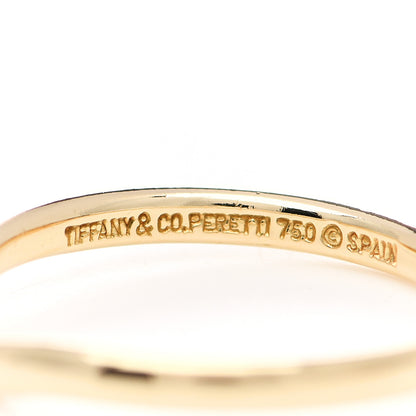 Tiffany 18K Yellow Gold Elsa Peretti Wedding Band Ring 51 5.75 4 of 4