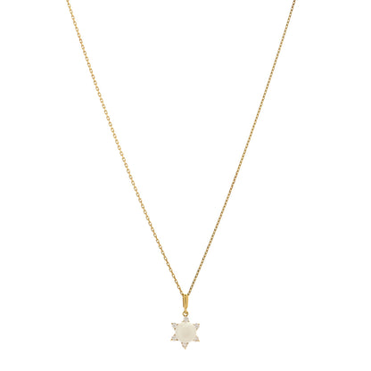 Mikimoto 18K Yellow Gold Diamond Akoya Pearl 7-7.5mm Pendant Necklace 1 of 3