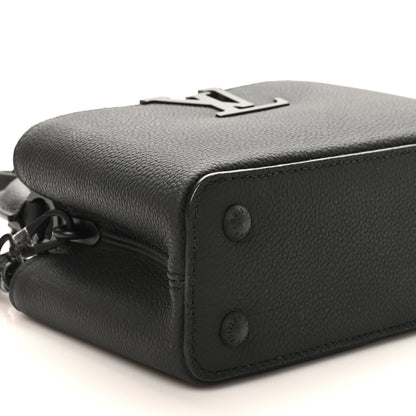 Louis Vuitton Matte Taurillon Capucines East West Mini All Black 8 of 10