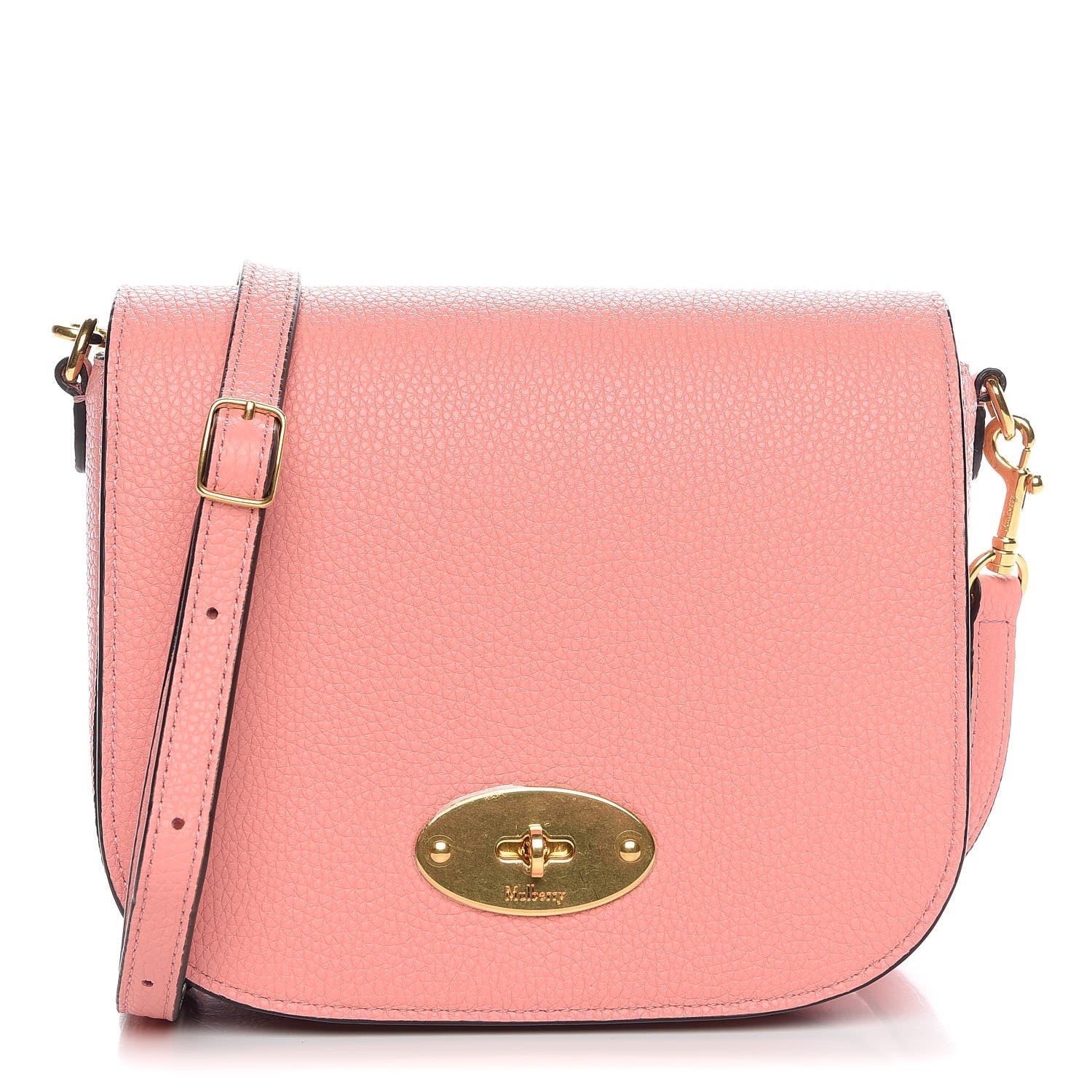 Mulberry Natural Grained Calfskin Small Darley Satchel Macaroon Pink 1 of 6