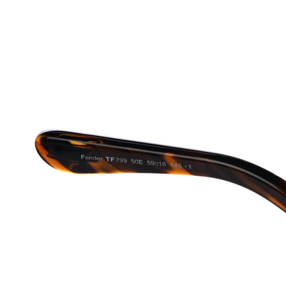 Tom Ford Acetate Fender Aviator Sunglasses TF799 Tortoise 6 of 6