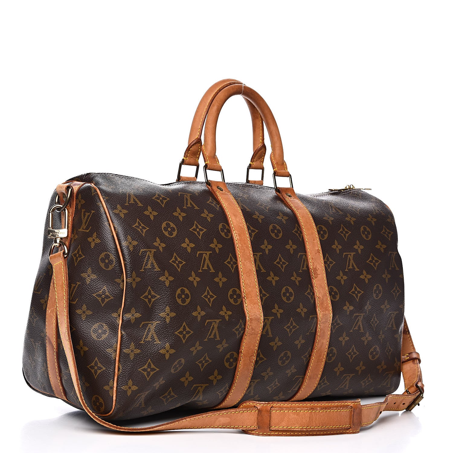Louis Vuitton Monogram Keepall Bandouliere 45 3 of 17