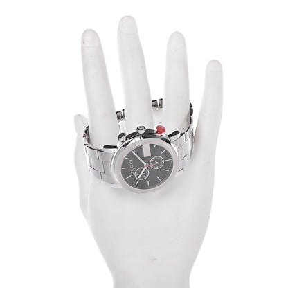 Gucci Stainless Steel 44mm G-Chrono Quartz Watch Black 2 of 7