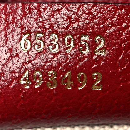 Gucci X DORAEMON Mini Vintage GG Supreme Monogram Large Tote Bag Beige Cherry Red 7 of 15