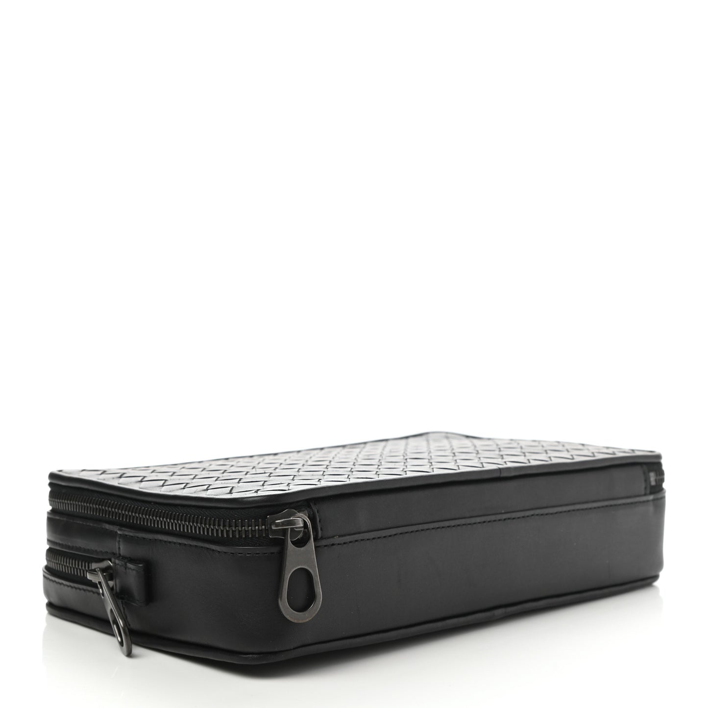 Nappa Intrecciato Organizer Wallet Black