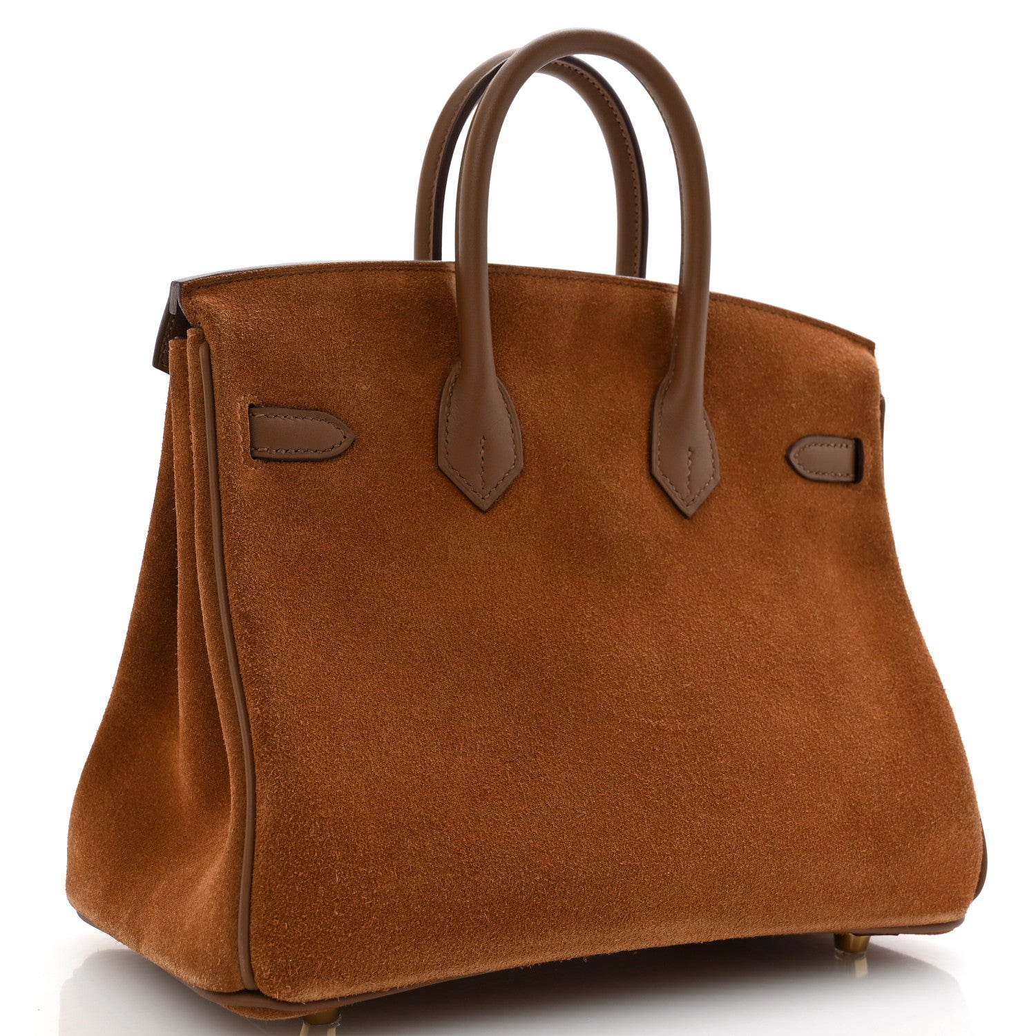 Hermes Veau Doblis Swift Grizzly Birkin 25 Alezan 4 of 21