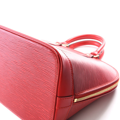 Louis Vuitton Epi Alma PM Castillan Red 6 of 10