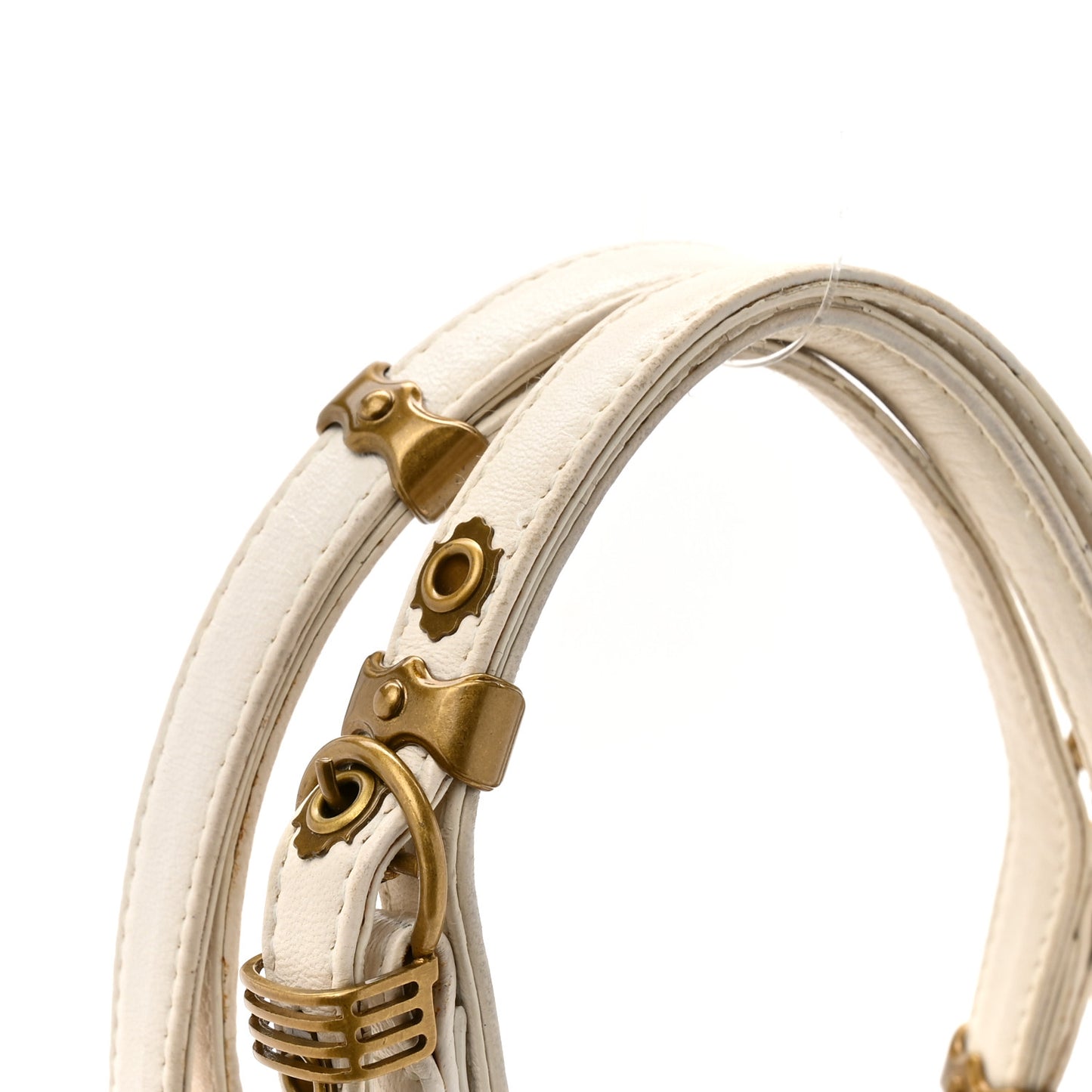 Nappa Intrecciato Small Capri Tote White
