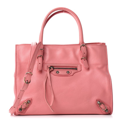 Balenciaga Veau Souple Papier Mini A4 Tote Rose Flamingo 1 of 16