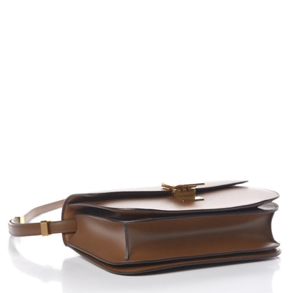 Celine Box Calfskin Medium Classic Box Flap Bag Camel 4 of 10