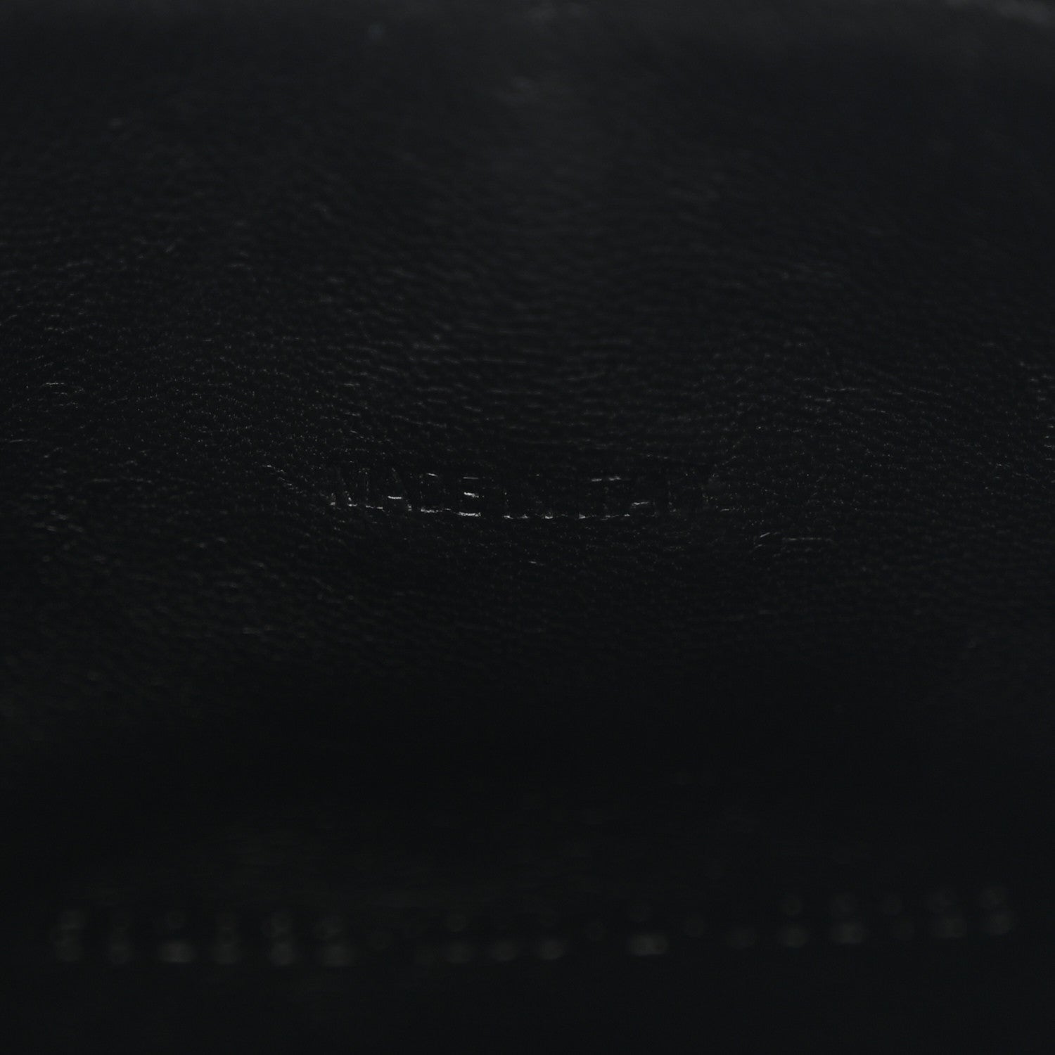 Balenciaga Shiny Calfskin Monochrome Crocodile Embossed Hourglass Top Handle Bag XS Black 8 of 17
