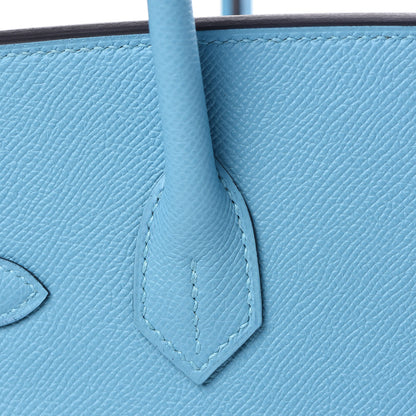 Hermes Epsom Birkin 30 Bleu Du Nord 11 of 34