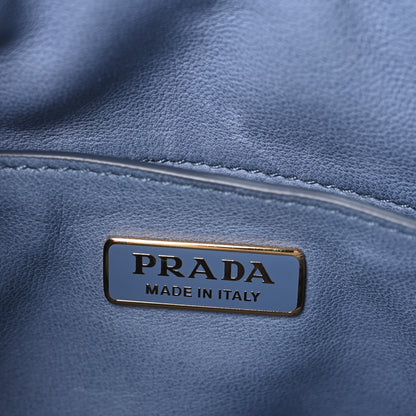 Prada Nappa Medium Explore Shoulder Bag Aviation Blue 6 of 10