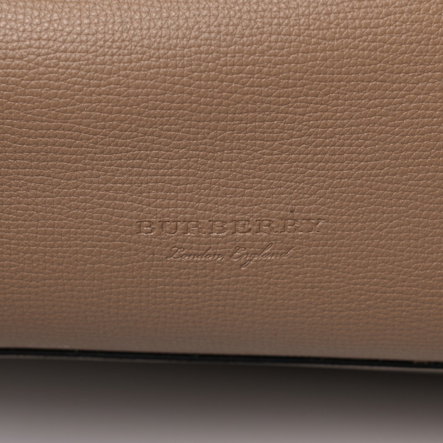 Grainy Calfskin Haymarket Check Medium Reversible Tote Camel